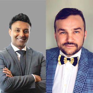 Adesh Vora, CEO and Brock Clancy, COO, SRx Health Solutions