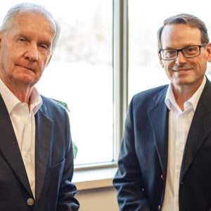 Don Bilyea, CEO & Norm Tiffin, President and Managing Partner , GFR90