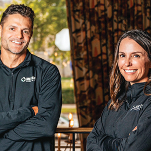 Glenn Akins and Lori Werner, Co-Founder and Chief Marketing Office, Medical Marketing Whiz