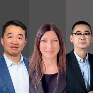 Dr. Wei Zhou, CTO, Keren Fradkin, General Manager and David Fan, President, MLOptic