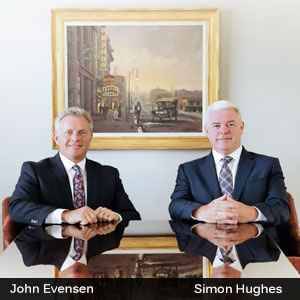 John Evensen, COO & founder and Simon Hughes, CEO & founder, AVEC Health Solutions