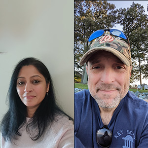 Niranjana Kowlessar, VP, Public Health and Data Analytics Lead; Stephen Goldstein, Chief Growth Officer, DSFederal